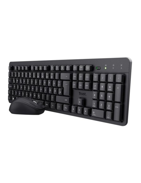 Trust teclado y raton tkm-360 silencioso wireless