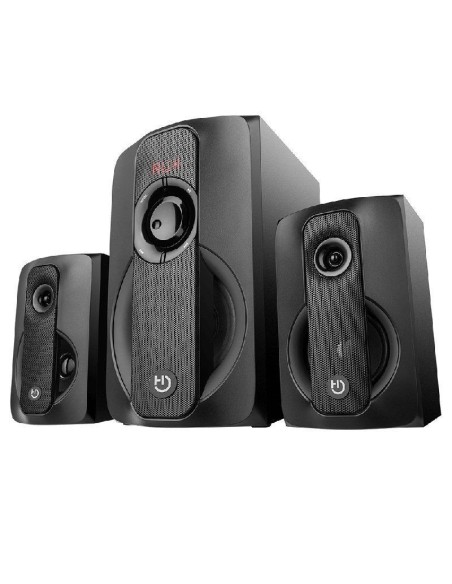 Hiditec altavoces h400 dark edition 2.1 80w bluetooth