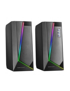 Mars gamingaltavoces con bluettoth ms7 usb negros 20w/2.0 / rgb