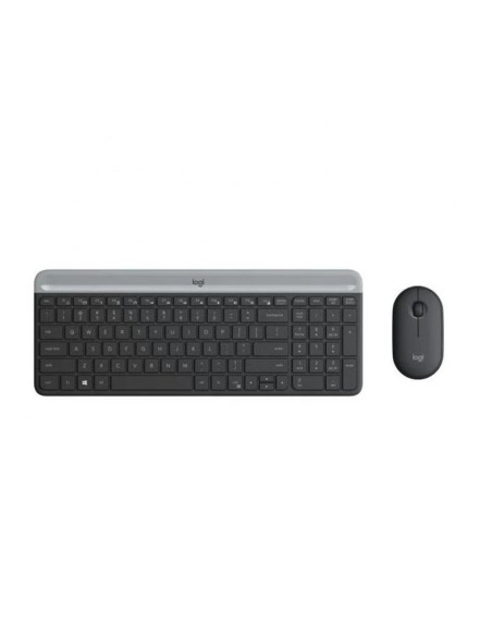 Logitech teclado y raton wireless slim combo mk470