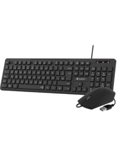 Subblim teclado y raton combo business slim cssk01- negro