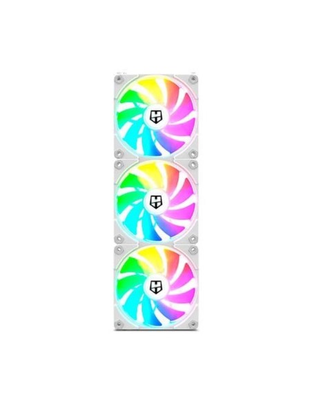 Nox ventilador hummer easy link white pack de 3 ventiladores