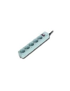 Gembird regleta 5 tomas interruptor y proteccion