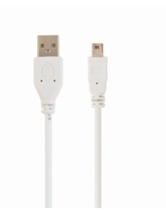 Gembird Cable Usb A Mini Usb 0.9m Blanco