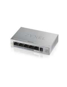 Zyxel switch gs1005-hp no gestionado 5 puertos gigabit poe+