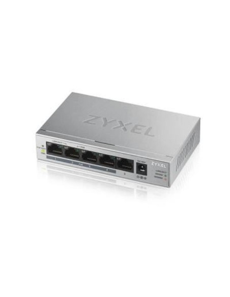 Zyxel switch gs1005-hp no gestionado 5 puertos gigabit poe+
