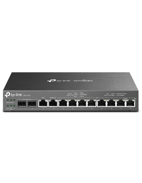 Tp-link router vpn gigabit 3 en 1 integra router, switch poe y controlador omada