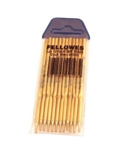 Fellowes Recambio Boligrafo Azul Pack 12ud