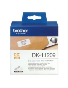 Brother Etiquetas Dk11209 Etiquetas Precortadas De Dirección Pequeñas