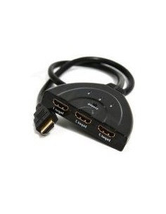 Gembird Switch Con Interface Hdmi 3 Puertos