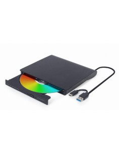 Gembird Unidad De Dvd Usb Externa Negra Dvd-Usb-03