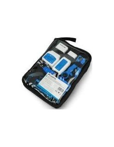 Lanberg kit de herramientas de red y probador rj11 rj45 herramienta de engarzado, pelacado y lsa-insercion