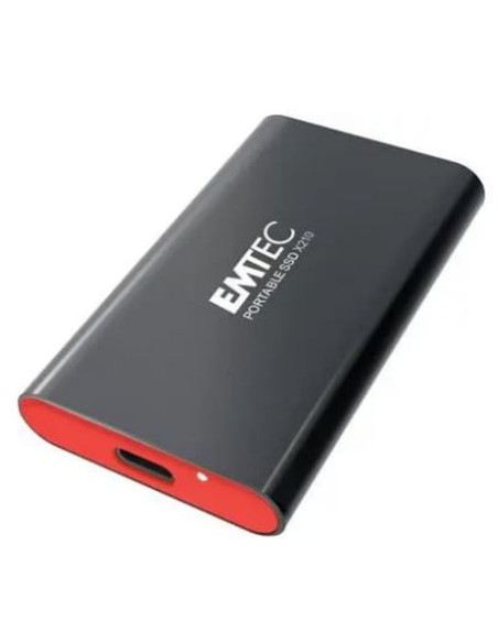 Emtec Disco Duro Externo Portable Gen 2 Usb-C 3.02 A Usb-A 256gb