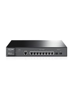 Tp-link switch gestionable con 8 puertos gigabit l2 lite jetstream con 2 slots sfp