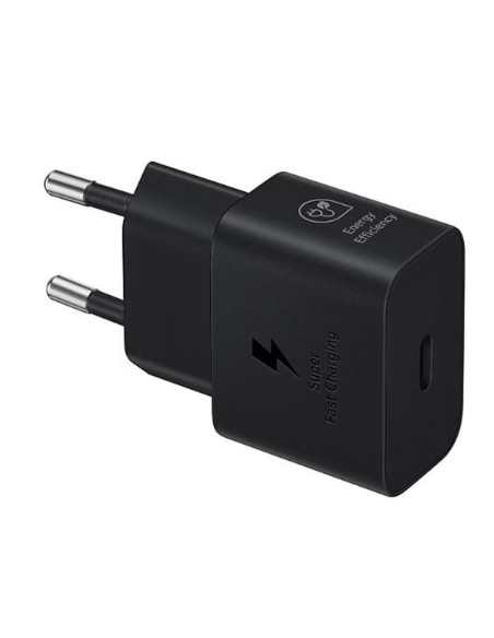Samsung Cargador Usb-C 25w Gan Negro Ep-T2510nbegww- Cable No Incluido