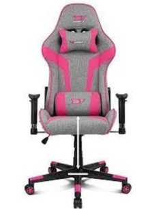 Drift silla gaming dr90 pro gris-rosa