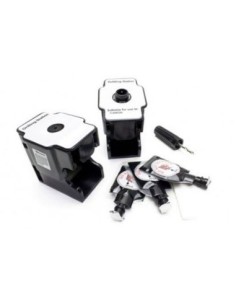 Kit De Recarga Canon 510  - 512  - 540 (1 Estacion De Recarga + 3 Recargas Negro + 1 Estacion Perforador)