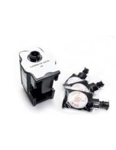 Kit De Recarga Hp 336  - 337  - 338  - 350  - 350xl (1 Estacion De Recarga + 3 Recargas Negro)