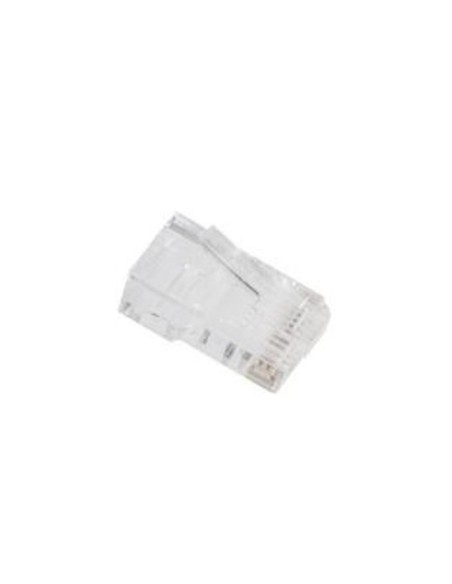 Lanberg conector rj45 cat6 utp paquete 100 ud pass through