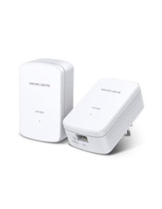 Mercusys powerline mp500 kit 1000mbps-300 metros-1xpuerto lan gigabit