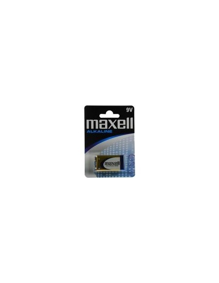 Maxell Max15025 Pila Alcalina 9v Lr61 Blister 1ud Eu