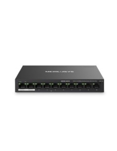 Mercusys switch 10-port 10-100mbps desktop 8-port poe+