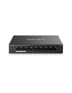 Mercusys switch 8-port 10-100-1000mbps sobremesa poe+