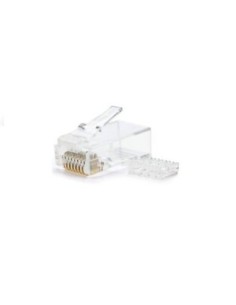 Lapara conector rj45 macho cat6 - stp-ftp - guía interna 100ud