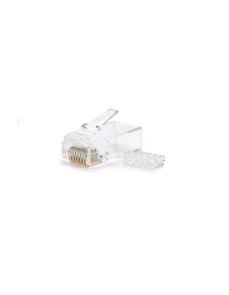 Lapara conector rj45 macho cat6 - stp-ftp - guía interna 100ud