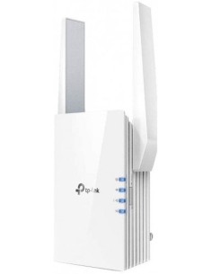 Tp-link range extender mesh wi-fi 6 ax1500 re455 300mb en 2,4ghz y 1200b en 5ghz 1p giga 2 antenas