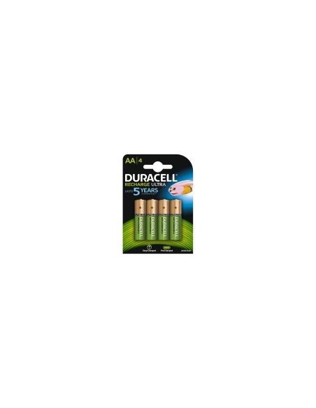 Duracell Paquete De 4 Pilas Recargable Ultra 2500mah Aa Durdllr6p4b