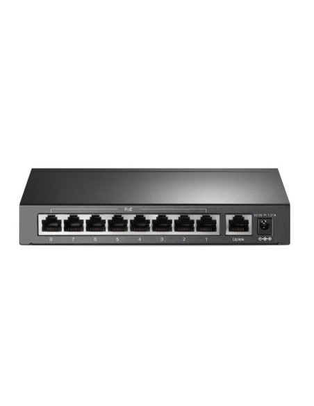 Tp-link switch de 9 puertos 10-100 con 8 puertos poe+