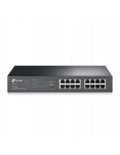 Tp-link switch easy smart de 16 puertos gigabit con 8 puertos poe+