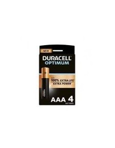 Duracell Optimum 200 Pila Alcalina Aaa Lr03 Blisterx4