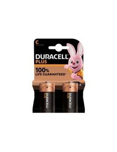 Duracell Plus Power 100 Pila Alcalina C Lr14 Blister 2ud