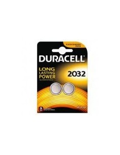Duracell Dur20392 Pack De 2 Pilas De Botón De Litio 2032 3v