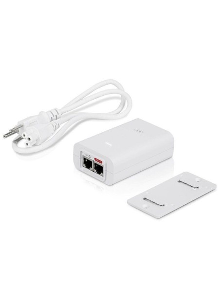 Ubiquiti adaptador poe-24-24w-g-wh 24v 1a blanco