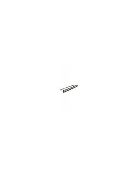 Lapara Patch Panel 19 Vacio Ftp -Stp 24 Puertos Rj45 Tipo Keystone Con Retenedor De Cable