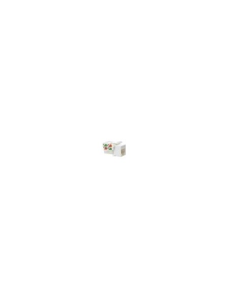 Lapara Módulo Utp Rj45 Cat6 Keystone 90  Dual Blanco