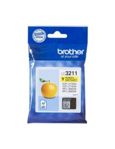 Brother Cartucho Tinta Lc-3211y Amarillo