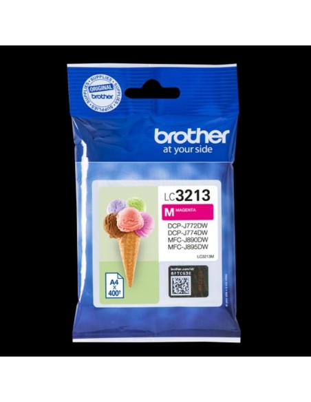 Brother Cartucho Tinta Lc-3213m Magenta