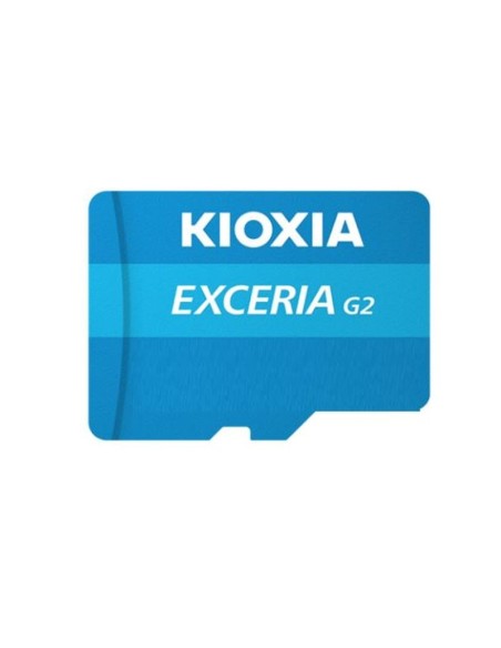 Kioxia micro sd 128gb exceria g2 w con adaptador