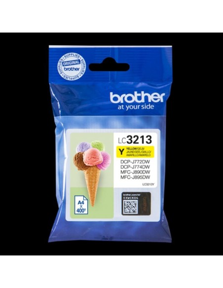 Brother Cartucho Tinta Lc-3213y Amarillo