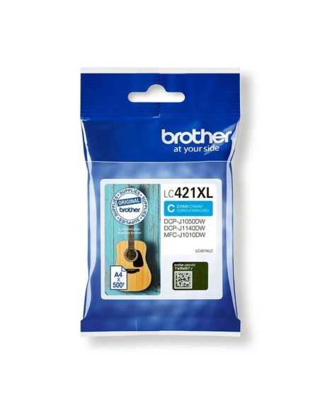 Brother Cartucho Tinta Lc-421xlc Cian