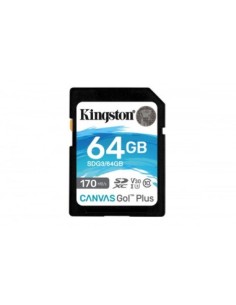 Kingston technology canvas go! plus memoria flash 64 gb sd clase 10 uhs-i