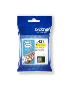 Brother Cartucho Tinta Lc-421y Amarillo