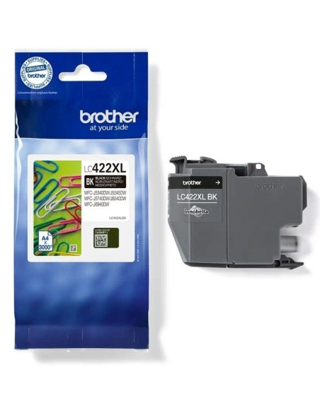 Brother Cartucho Tinta Lc422xlbk Negro