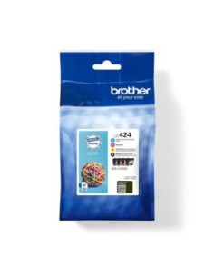 Brother Cartucho Tinta Lc-424 Value Pack Bk-C-M-Y