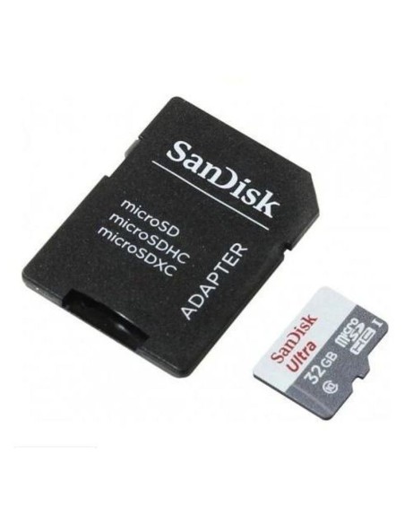 Sandisk micro sd 32gb ultra con adaptador clase 10 - 100mbs