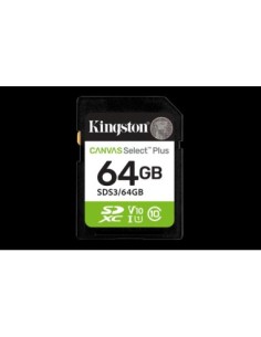 Kingston tarjeta sd 64gb sdxc canvas select plus gen 3